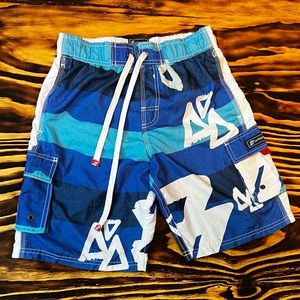 Surf Mentality Mens Swim Trunks | Pristine Condition, Size SM | Lots of Pockets